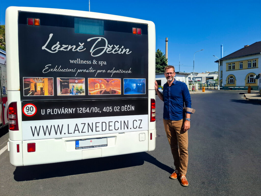 Nové reklamné plochy na autobusoch v Děčíne