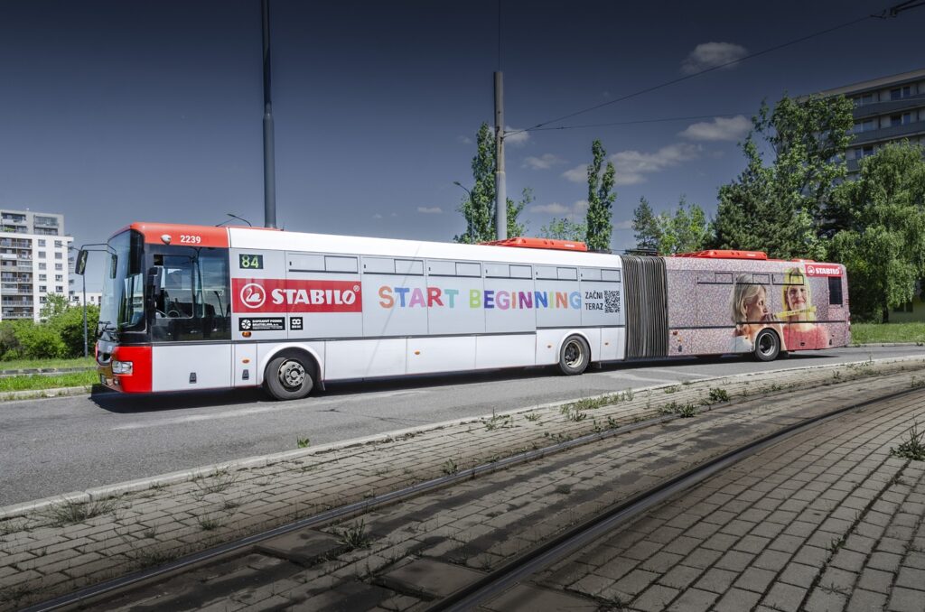 Stabilo celoplep na autobusoch 2025