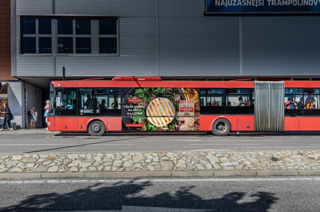 Značka Sedlčanský Hermelín na formáte Mobilboard